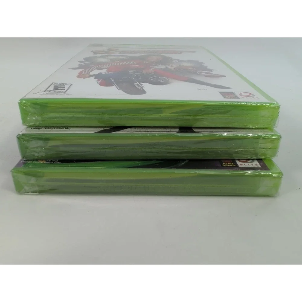 Complete Set Xbox 360 Burger King Games Big Bumpin Pocketbike Sneak King - New